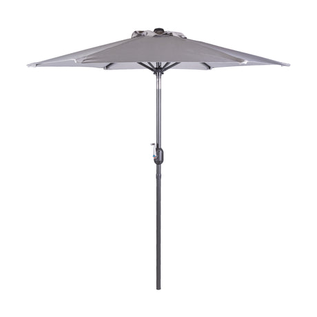 Alfresia 2m Garden Parasol, Garden Umbrella with Easy Push Button Control & Tilt Function