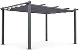 Alfresia Garden Pergola - Aluminium Pergola, 3x4m, Grey