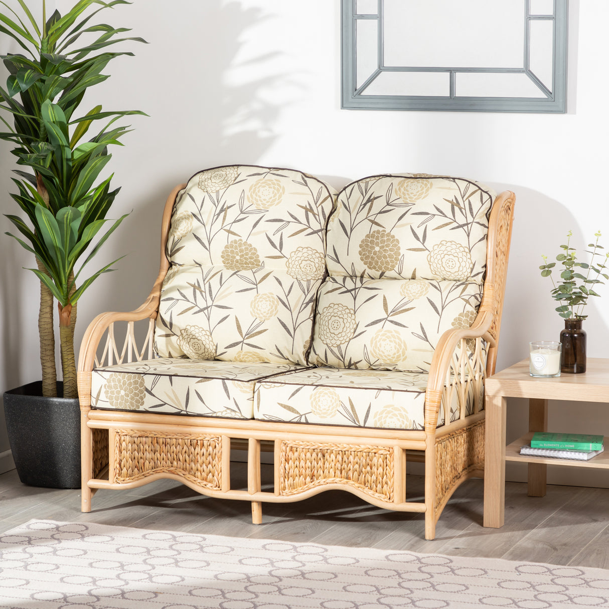 Alfresia Conservatory Sofa - 2 Seater, Low Back Cushions