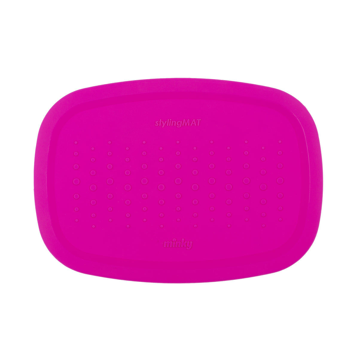 Minky Heat Resistant Mat - Hair Straightener Heat Mat