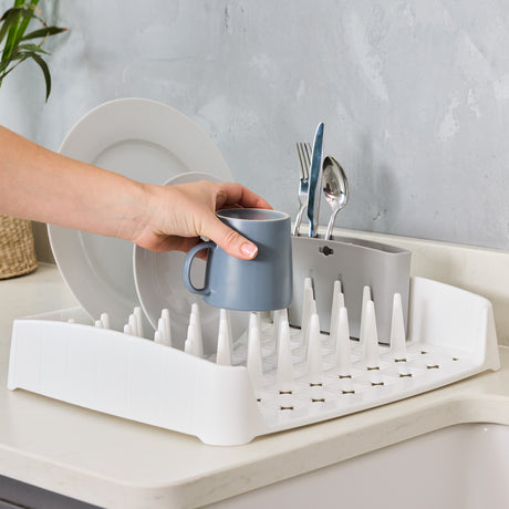 Minky Dish Drainer Rack - Drainer Rack for Dishes, Variety of Colours