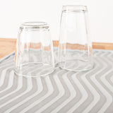 Minky Dish Drying Mat - Silicone Draining Mat