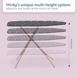 Minky Ironing Board - Flamingo, Ironing Board Cover Included,122 x 38 cm