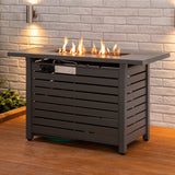 Fire Mountain Gas Fire Pit - Rectangular