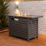 Fire Mountain Gas Fire Pit - Rectangular