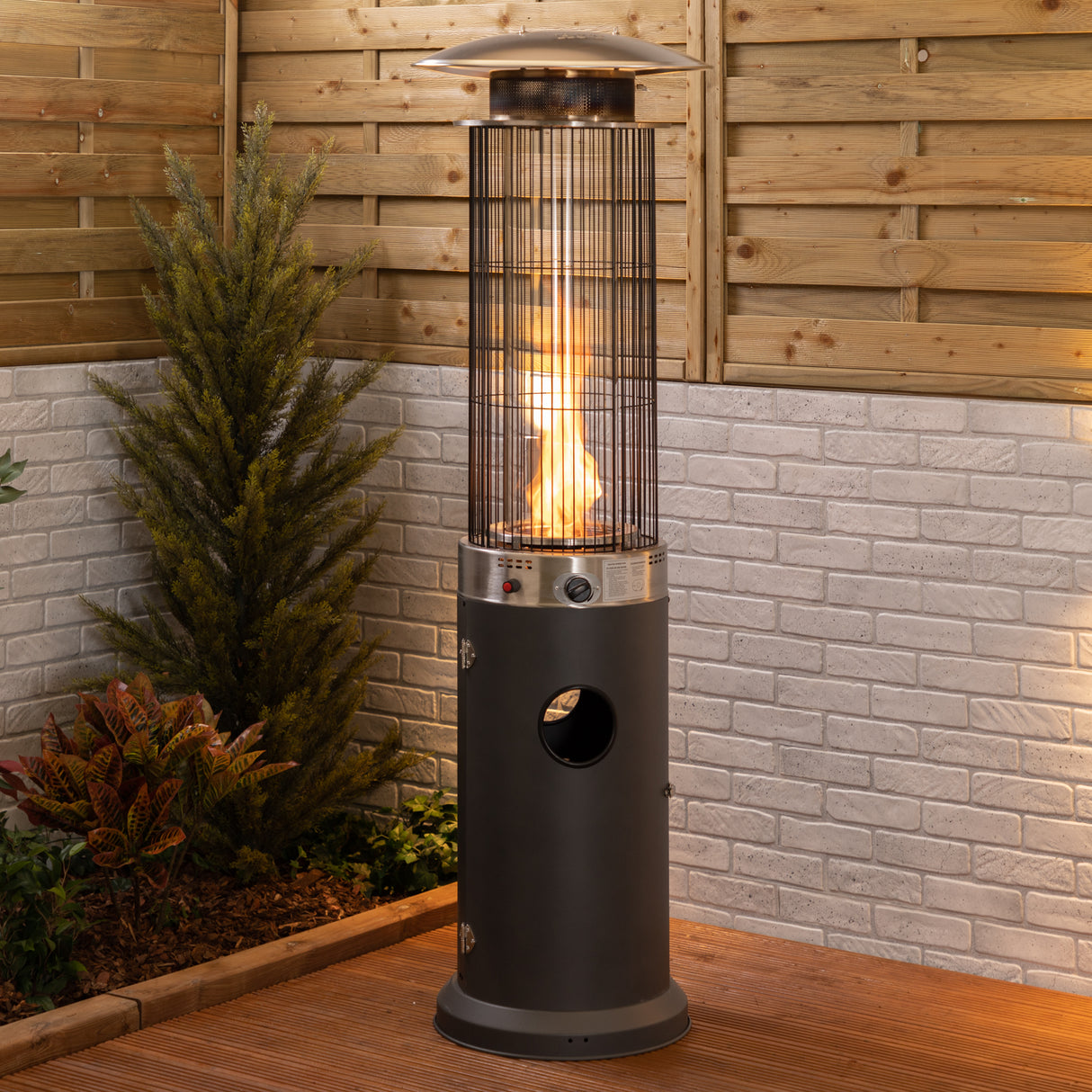 Fire Mountain Gas Patio Heater - Spiral Flame