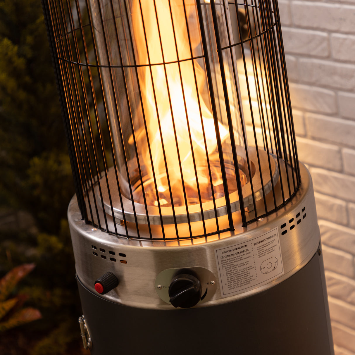 Fire Mountain Gas Patio Heater - Spiral Flame