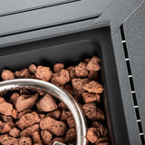 Fire Mountain Gas Fire Pit - Square
