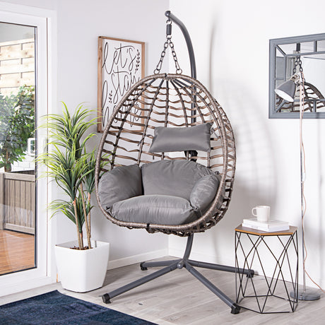 Alfresia Hanging Egg Chair - Brown