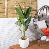 Alfresia Aruba Artificial Plant - Wide Leaf, Suitable for Indoor or Outdoor Use
