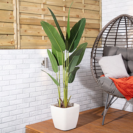 Alfresia Aruba Artificial Plant - Wide Leaf, Suitable for Indoor or Outdoor Use