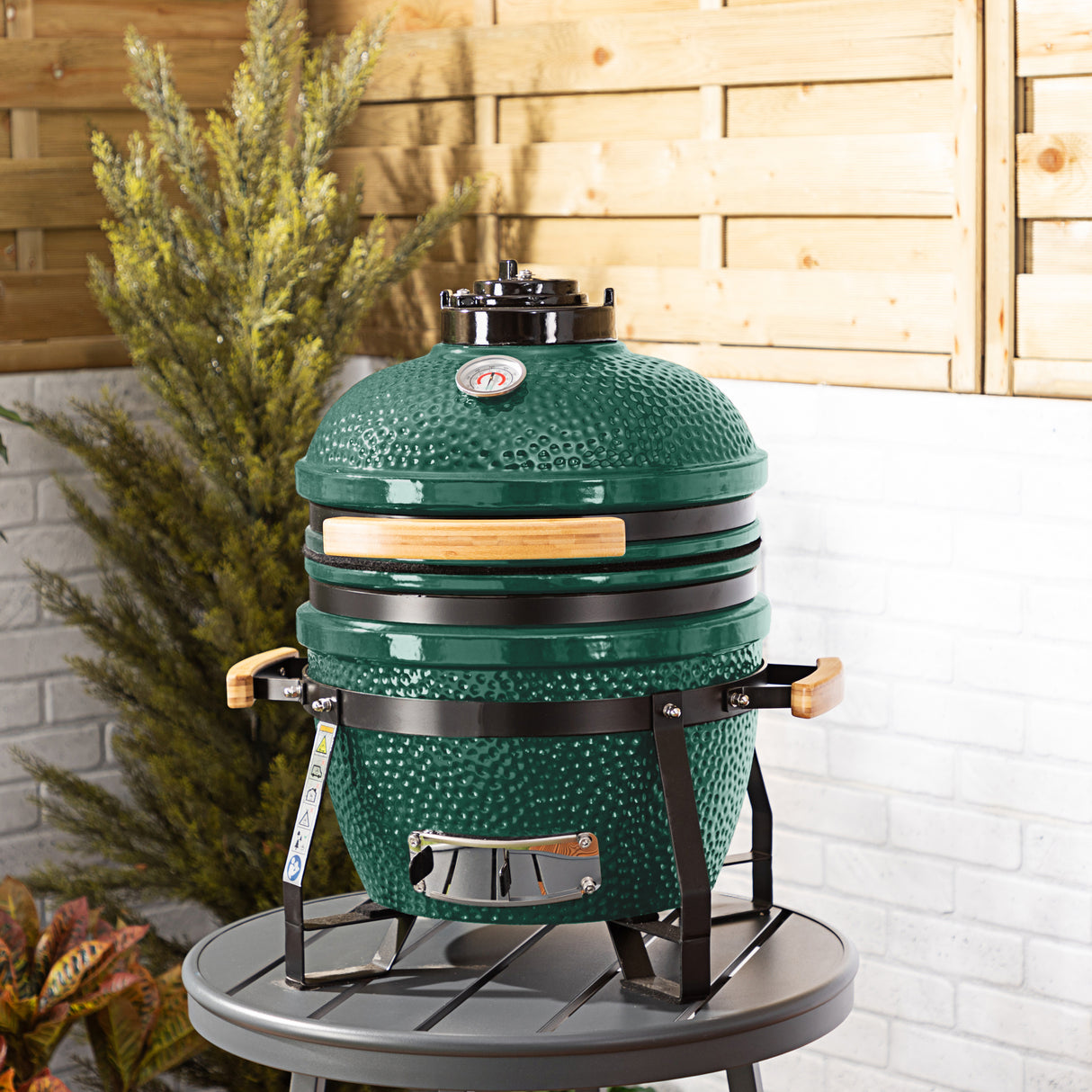 Fire Mountain Kamado BBQ - Charcoal BBQ - Green