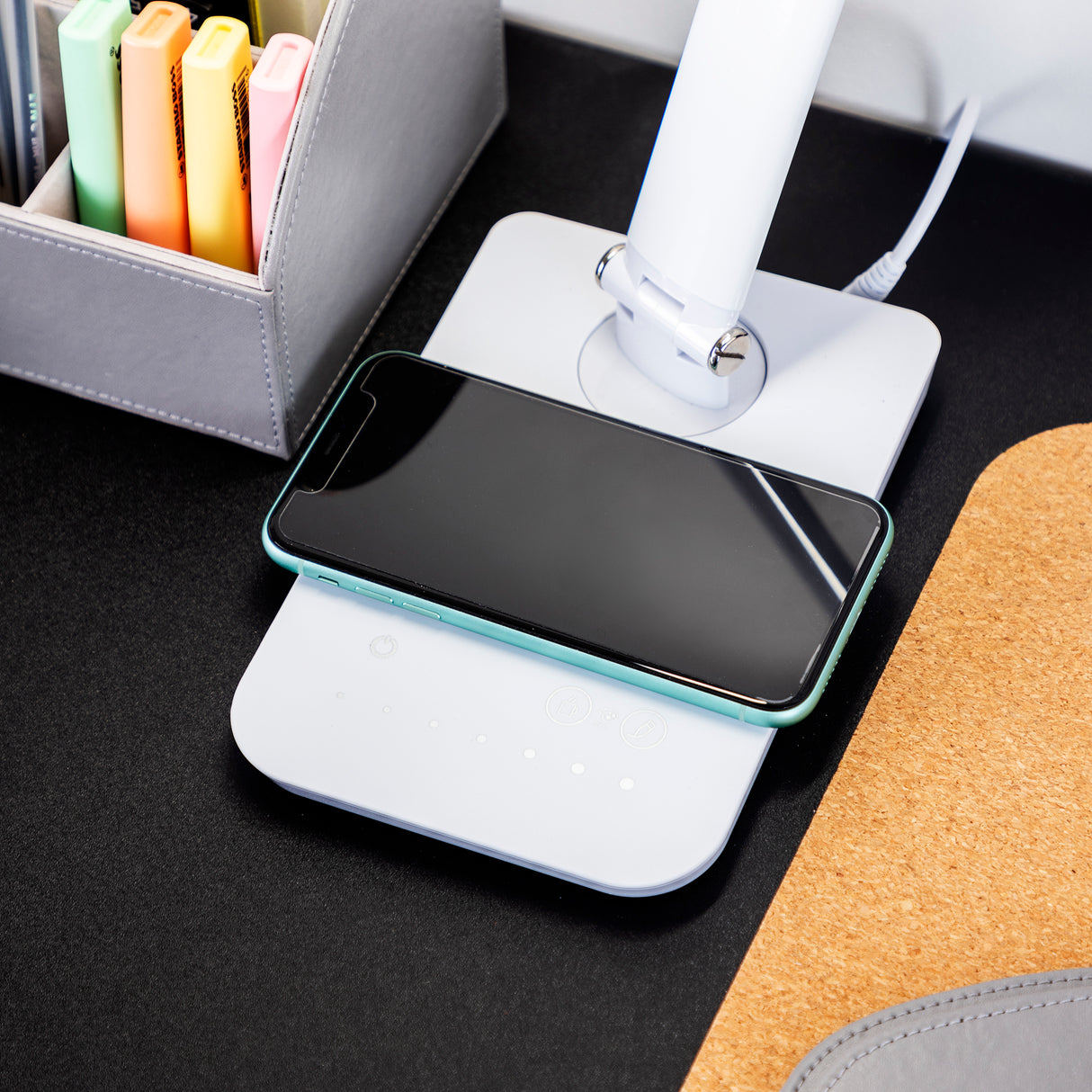 Vitinni LED Desk Lamp with Wireless Phone Charger Dock
