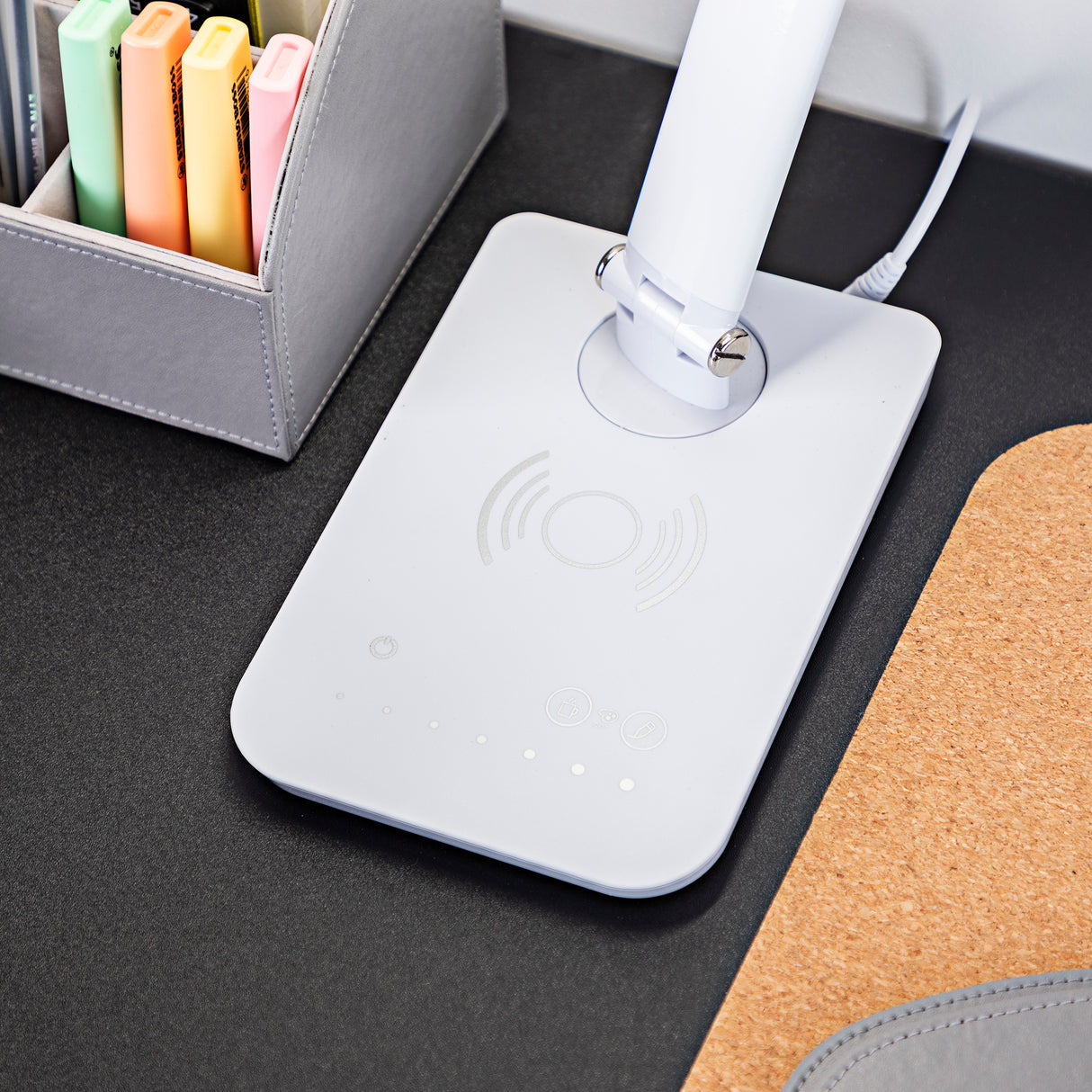 Vitinni LED Desk Lamp with Wireless Phone Charger Dock