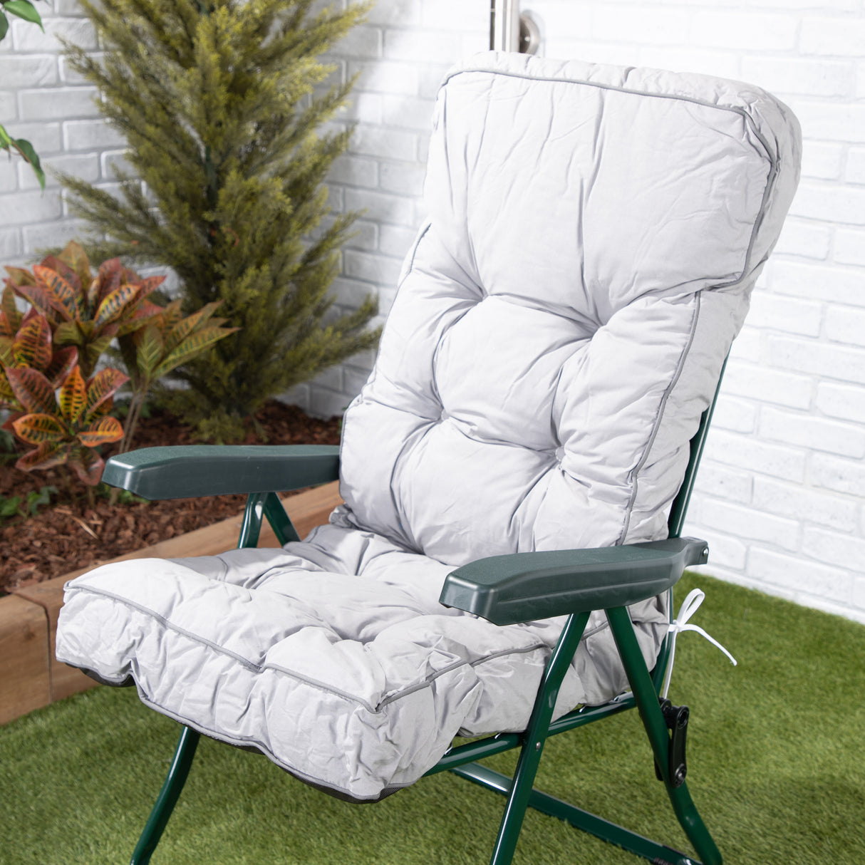 Alfresia Garden Chair Cushions - Classic Recliner Style