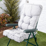 Alfresia Garden Chair Cushions - Classic Recliner Style