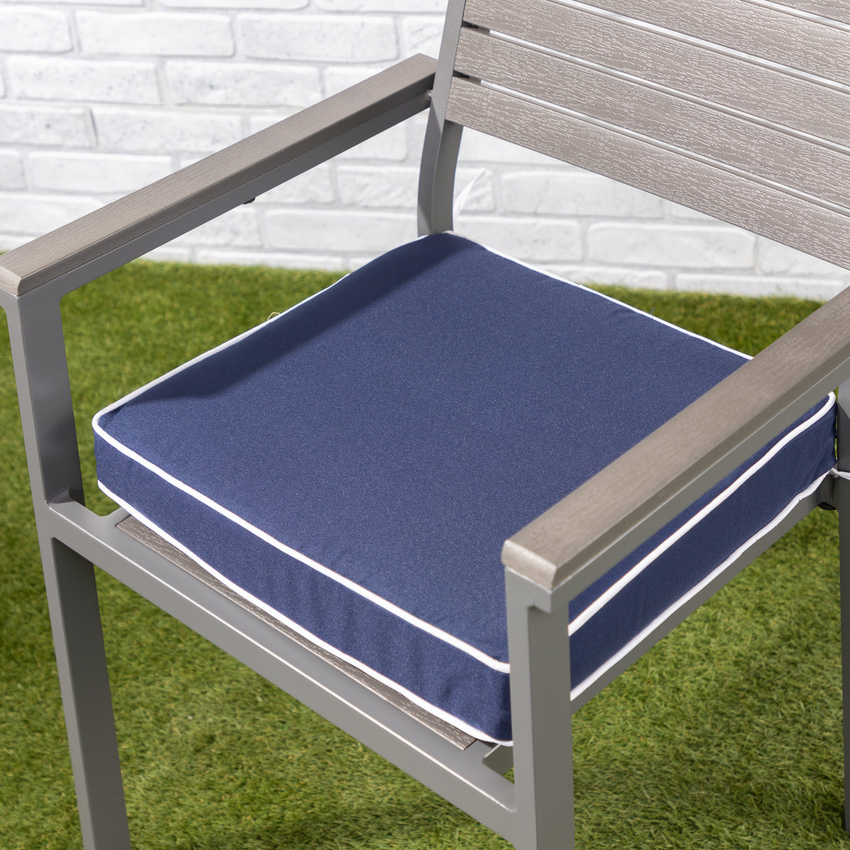 Alfresia Garden Seat Pads Set of 2, Small - Luxury Style