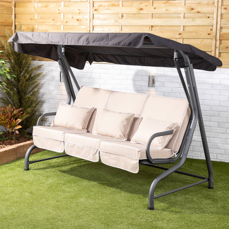 Alfresia Roma Garden Swing Seat with Luxury Cushions