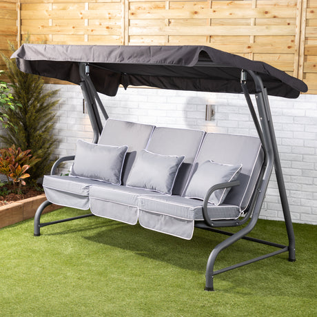 Alfresia Roma Garden Swing Seat with Luxury Cushions