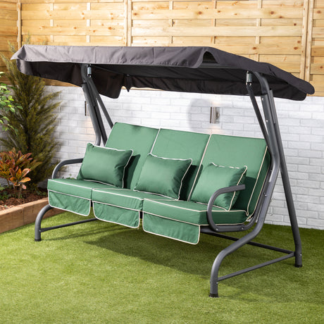 Alfresia Roma Garden Swing Seat with Luxury Cushions