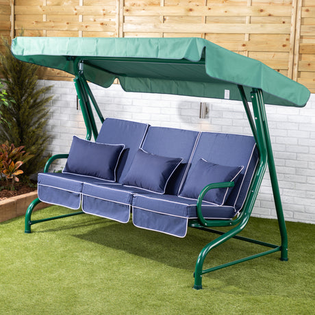 Alfresia Roma Garden Swing Seat with Luxury Cushions