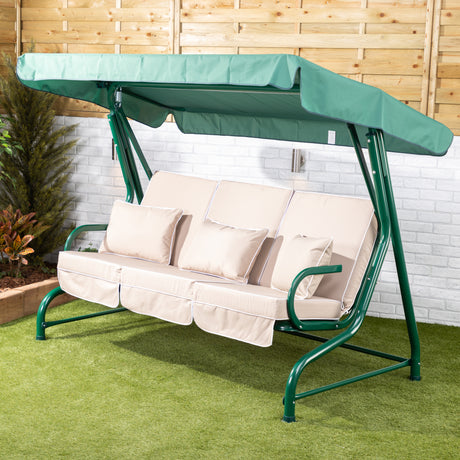 Alfresia Roma Garden Swing Seat with Luxury Cushions