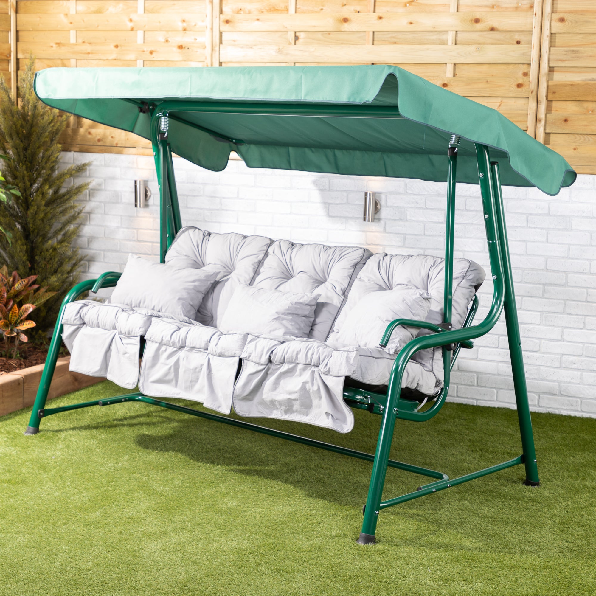 3 Person Classic Garden Swing Seat Turin Alfresia
