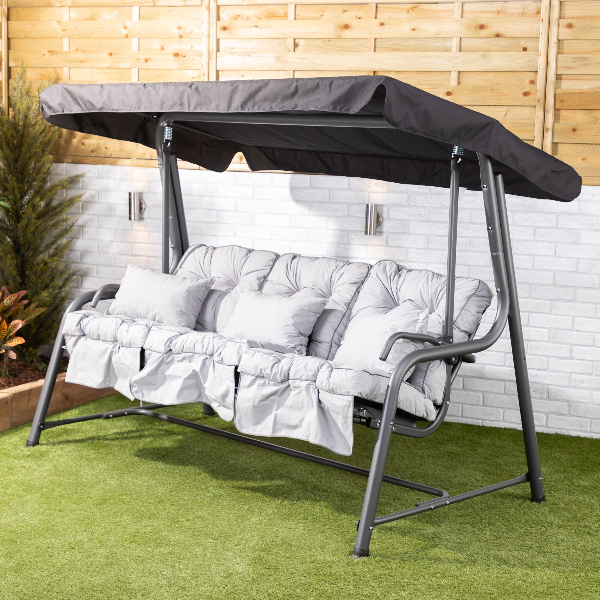 Cushions for garden swing sale