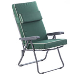 Alfresia Reclining Garden Chair – Charcoal Frame with Luxury Cushion