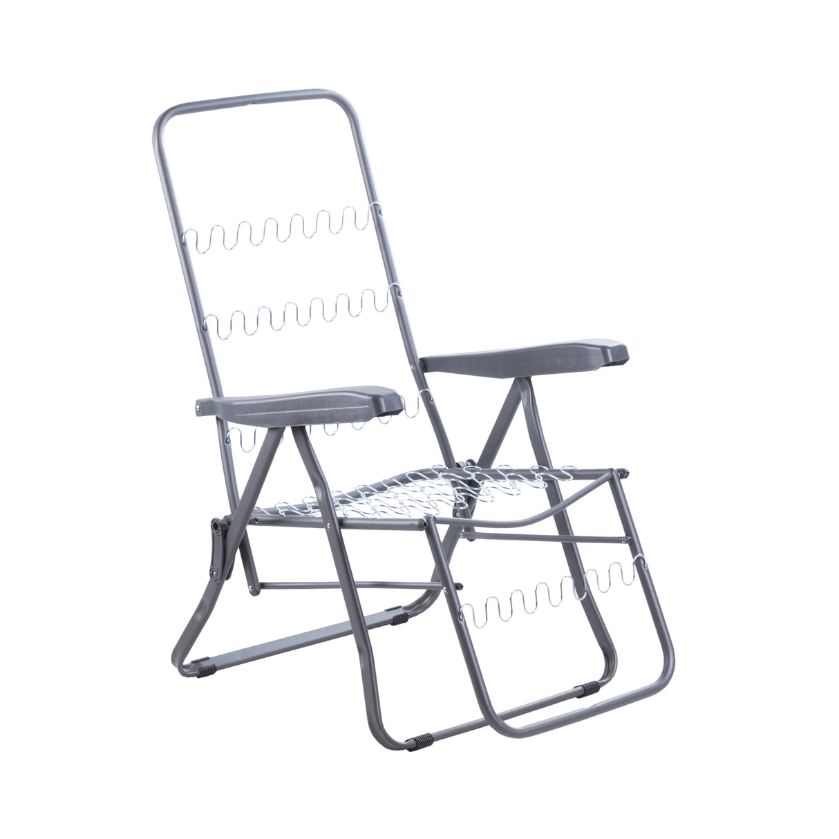 Alfresia Reclining Garden Chair – Charcoal Frame with Luxury Cushion, Relaxer Style