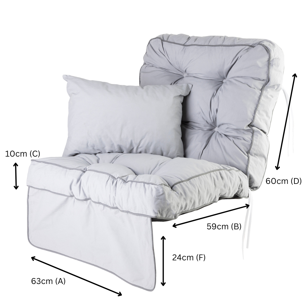 Alfresia Swing Seat Garden Cushion - Classic Style