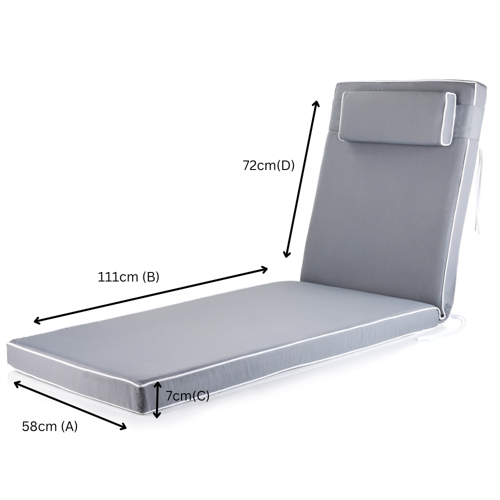 Luxury sun lounger cushion outlet