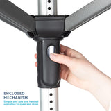 Minky Rotary Airer, 60m 4 Arm Airer with Cover and Soil Spike
