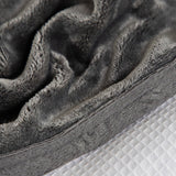 Minky Luxury Throw – Double Blanket, Grey